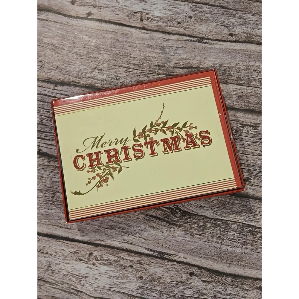 Design Design, Inc 20 Pack Holiday Cards With 20 Red Envelopes New-Sealed (2)
